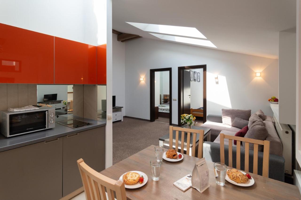 크라쿠프 Friendly Family Loft In The Center 아파트 외부 사진
